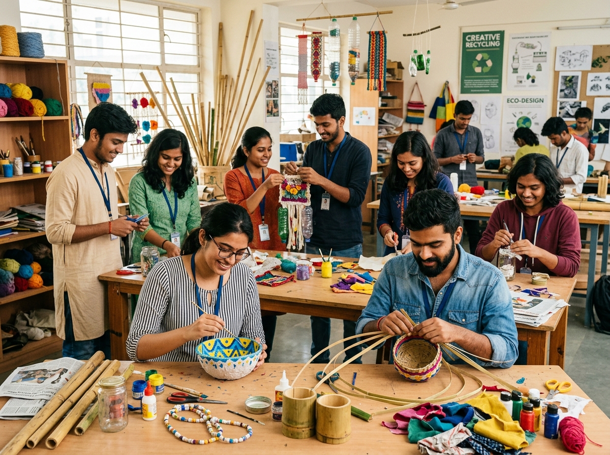 Creative Product Design — Eco-friendly products from recycled materials