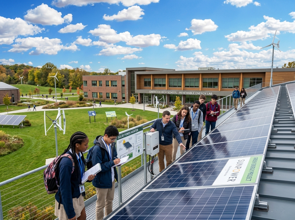 Renewable Energy — Solar panels and clean energy solutions