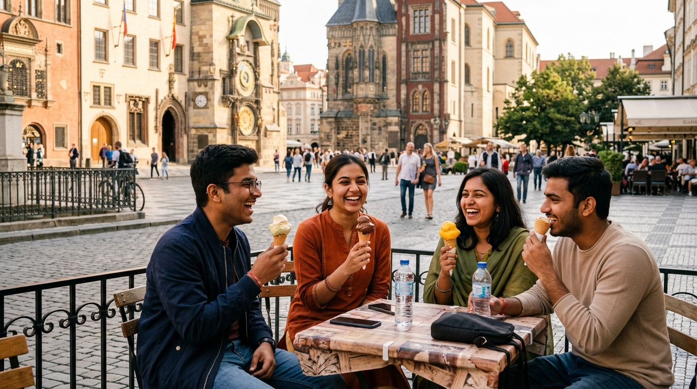 Students in Italy